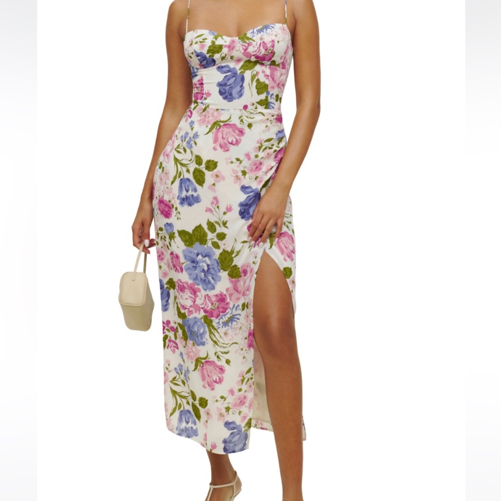 Reformation Kourtney Midi Dress